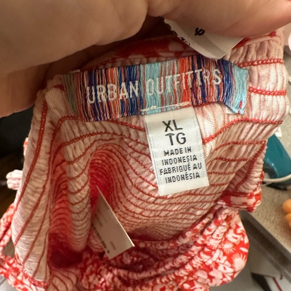 Urban Outfitters Red Floral Mini Dress - Picture 4 of 4